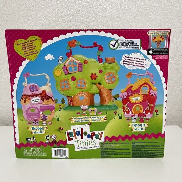 Lalaloopsy Tinies Treehouse Blossom Flowerpot Play n Go Playset 2014 NEW - Picture 13 of 16